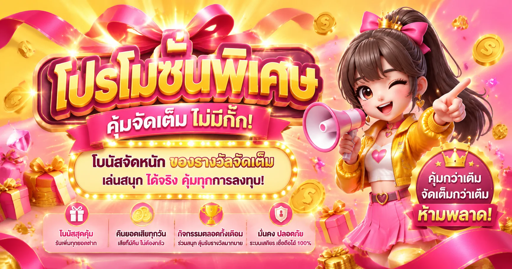 ระบบฝากถอนออโต้ PGCAT69 รวดเร็วภายใน 30 วินาที ไม่มีขั้นต่ำ